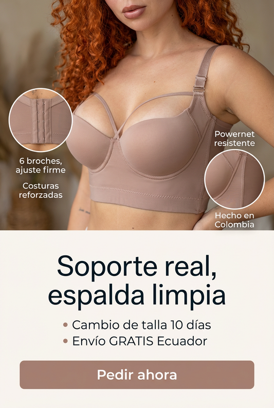 Brasier Faja Ancho 6 Broches