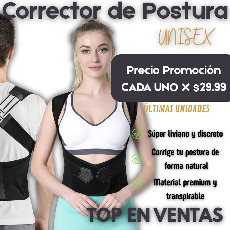 Corrector De Postura Unisex