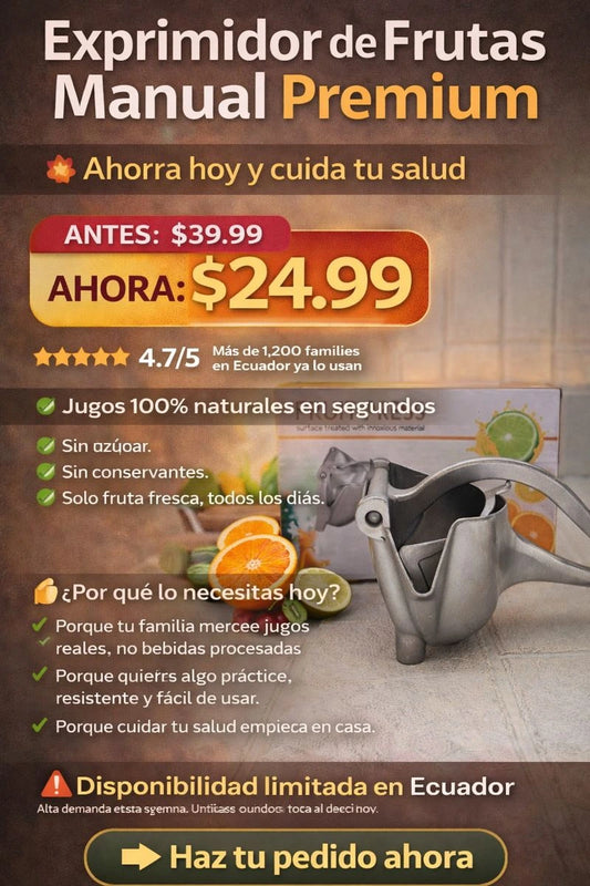 Exprimidor de Jugos Manual