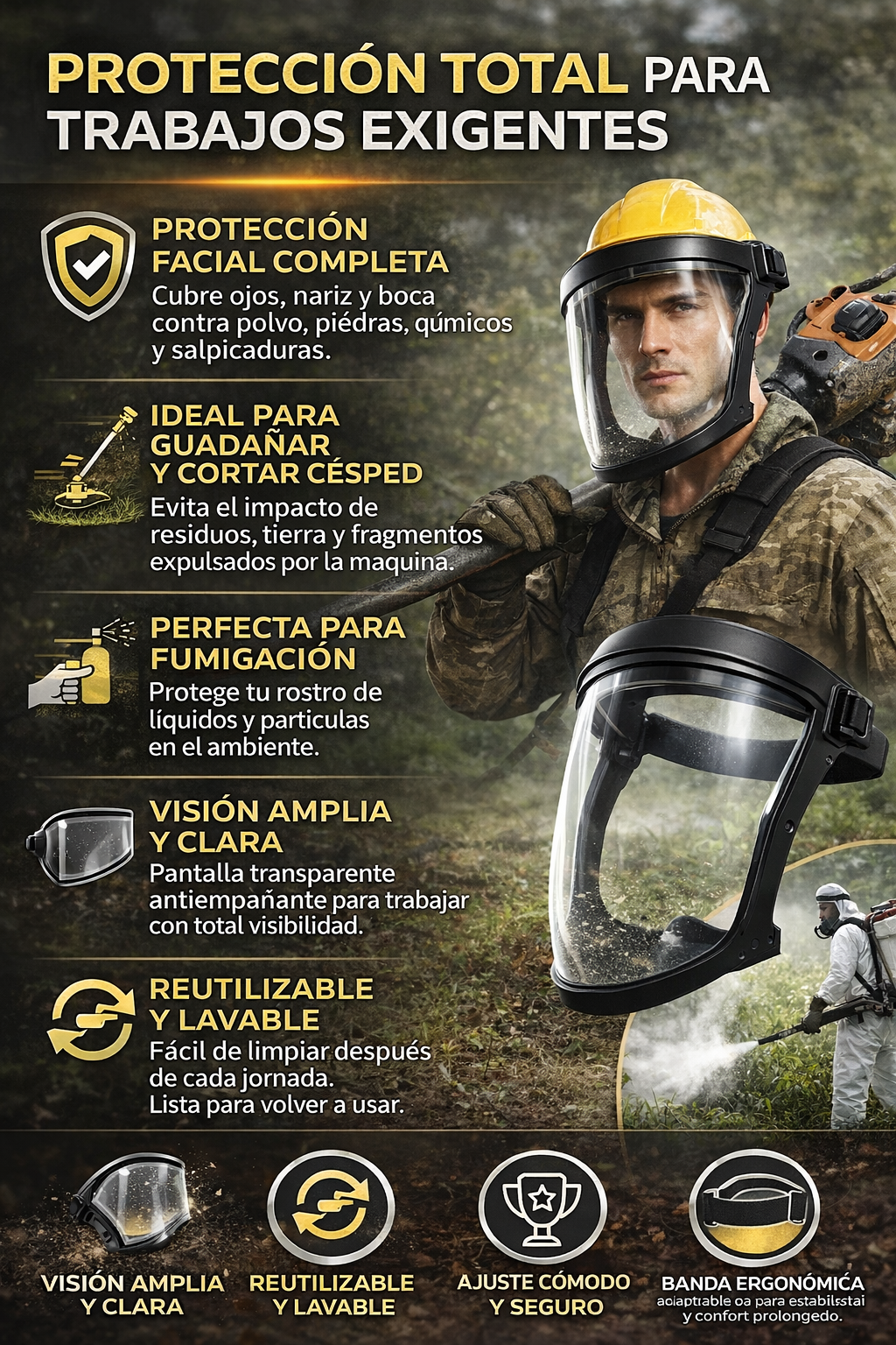 Máscara Protectora Facial