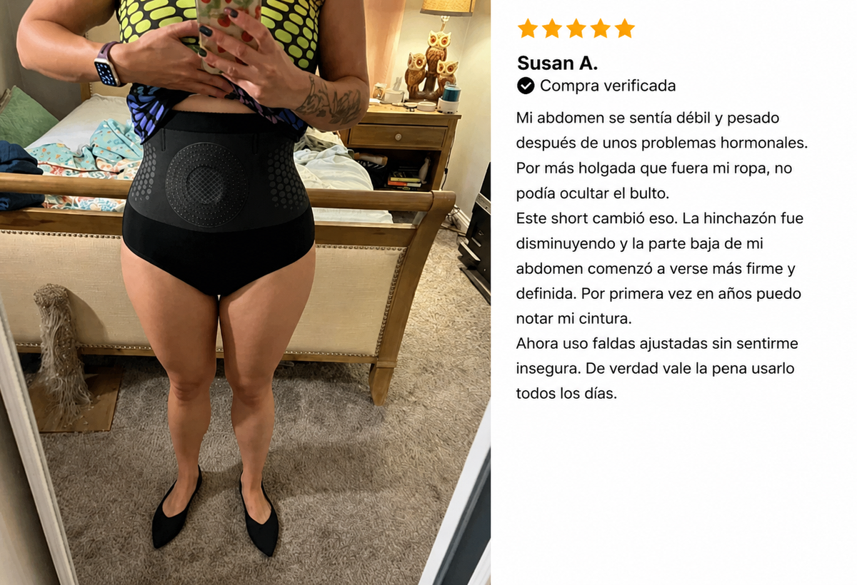 Combo Moldeador De Silueta Perfecta Vip + 30 Parches Gratis
