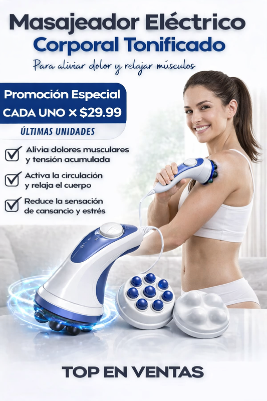 Masajeador Electrico Corporal Tonificador