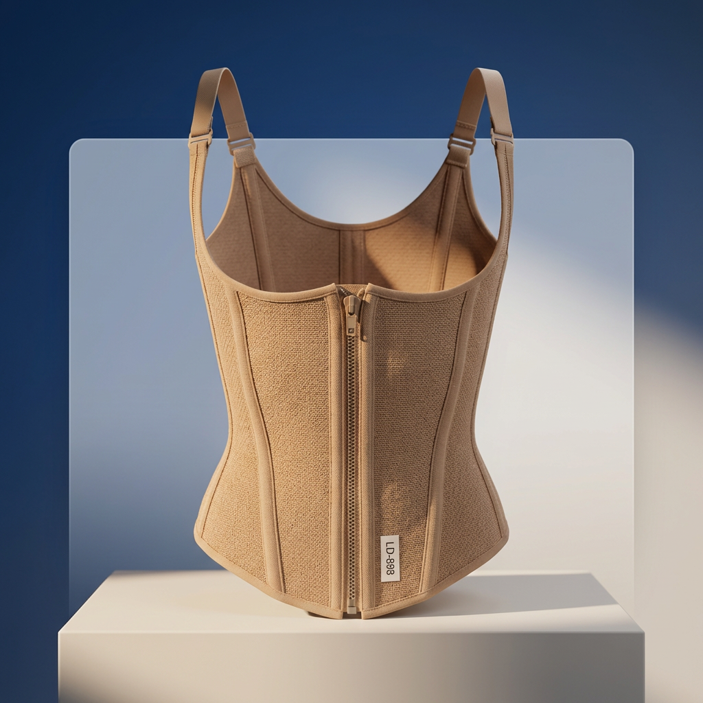 Faja Costillera Corset Nude